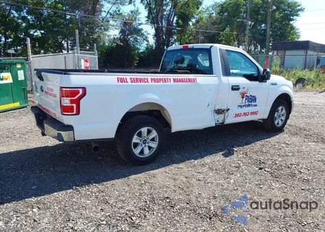 2019 Ford F-150 Xl from USA, damaged, VIN 1FTMF1C5XKKD92358